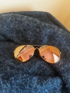 Oakley Tie Breaker Rose Gold Aviator Sunglasses